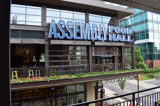 Assembly Food Hall – Dozens of local food vendors (9–10 min walk)
