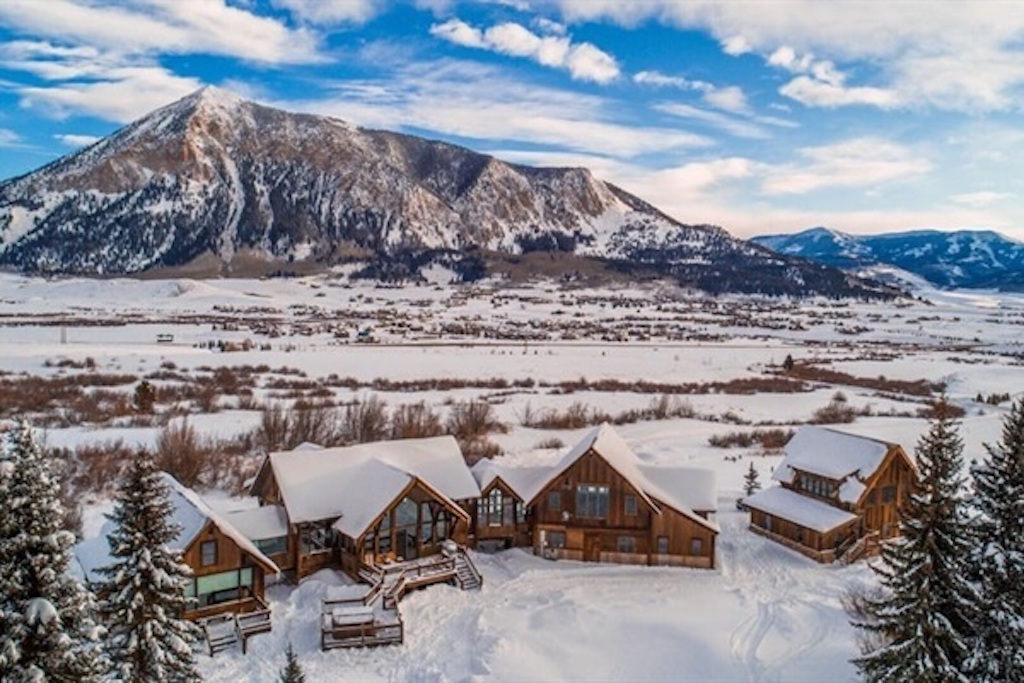 Winter view of Colvin House