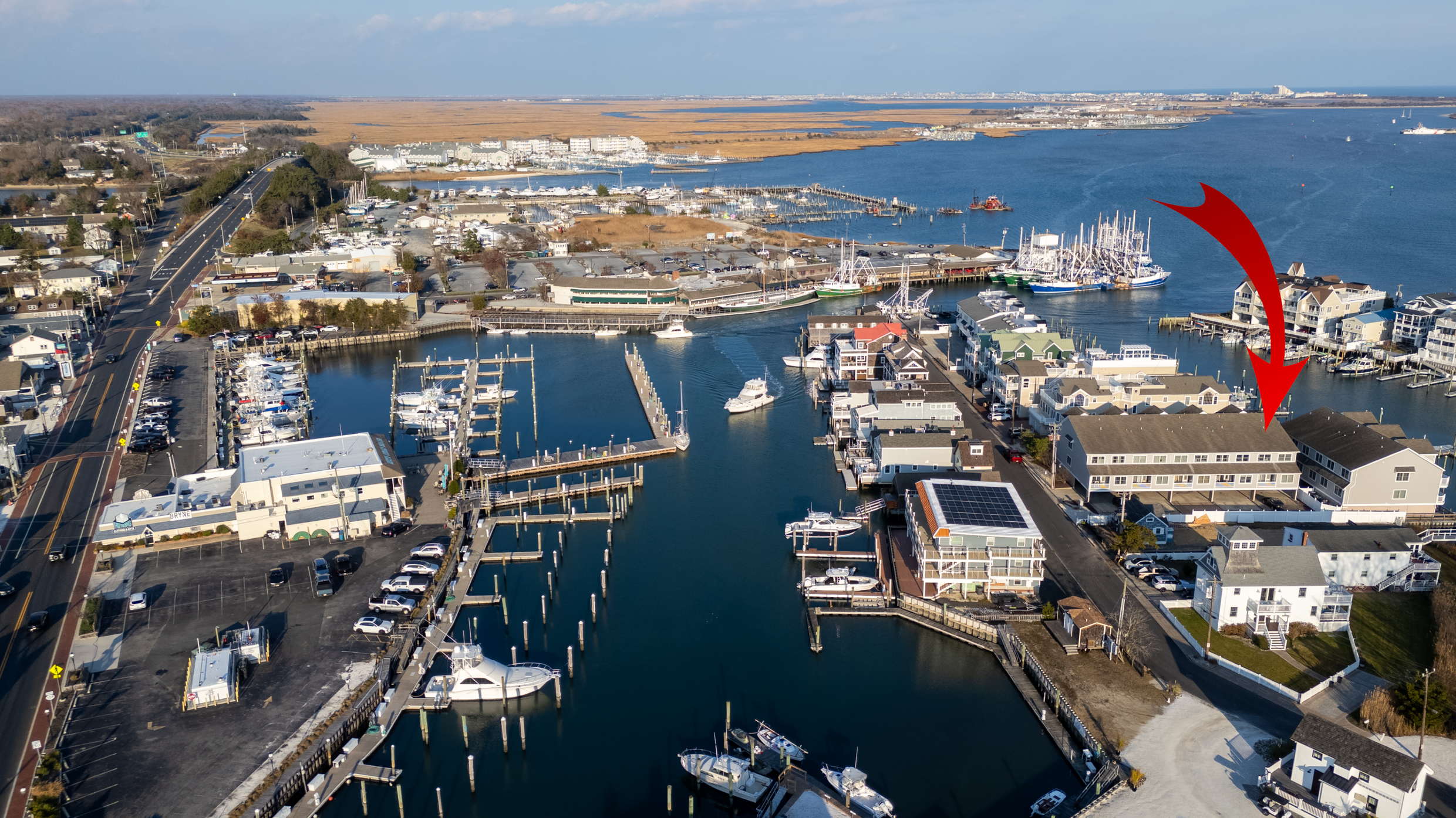 Aerial View of Complex