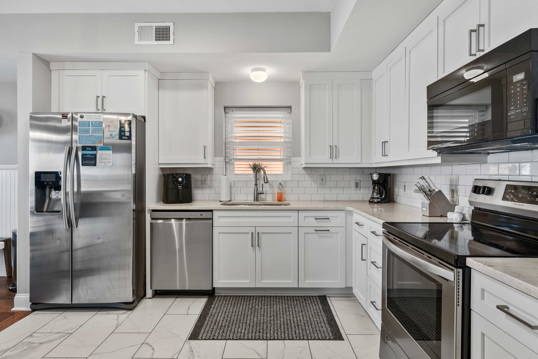 Kitchen  | Morning Sunrise | 302 Oceanview | 1116 Ocean Blvd, Isle of Palms, SC | IOP Escapes