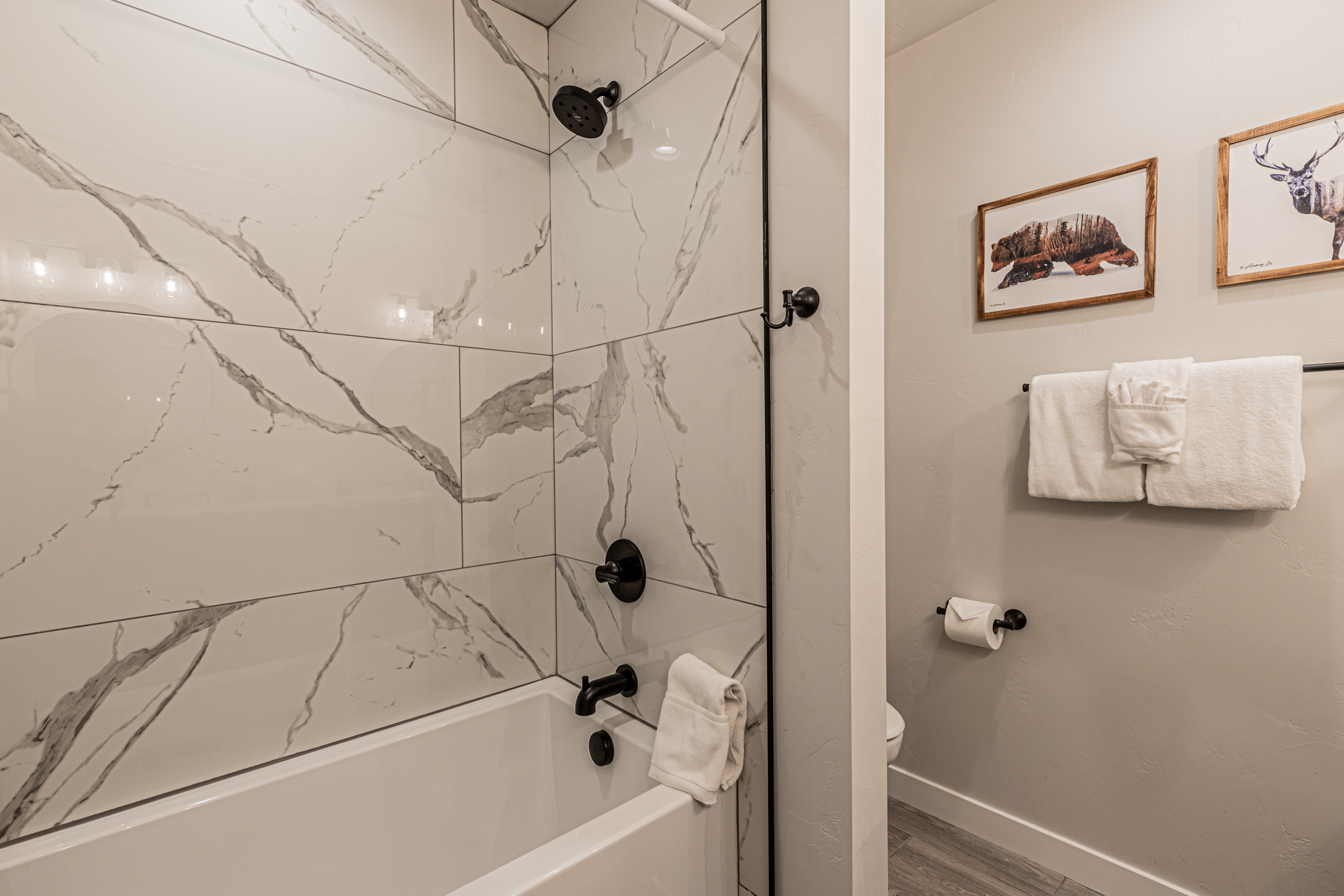 Lower Level - Shared Bathroom #3 | Tub/Shower Combo