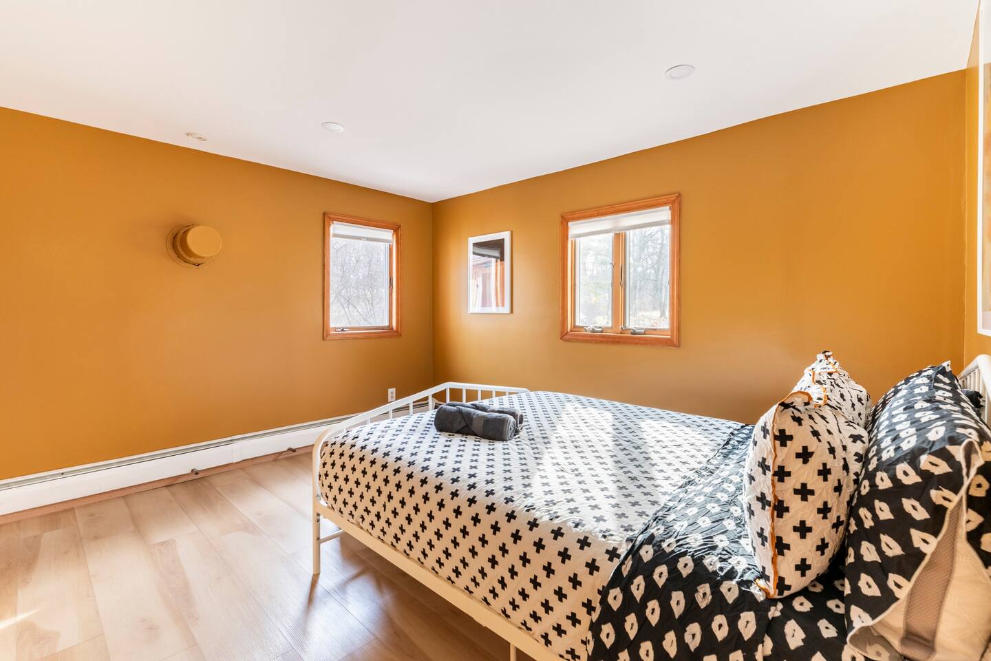 3rd bedroom. Front and side-facing views.