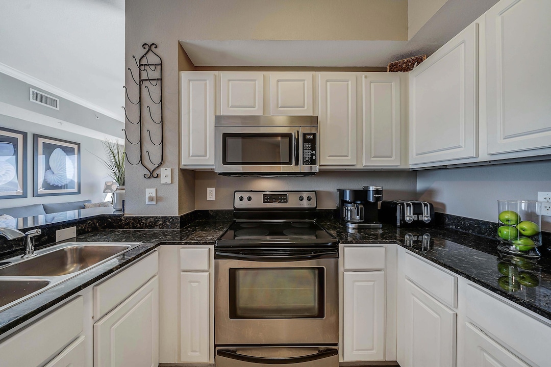 Kitchen with Stainless Steel appliances