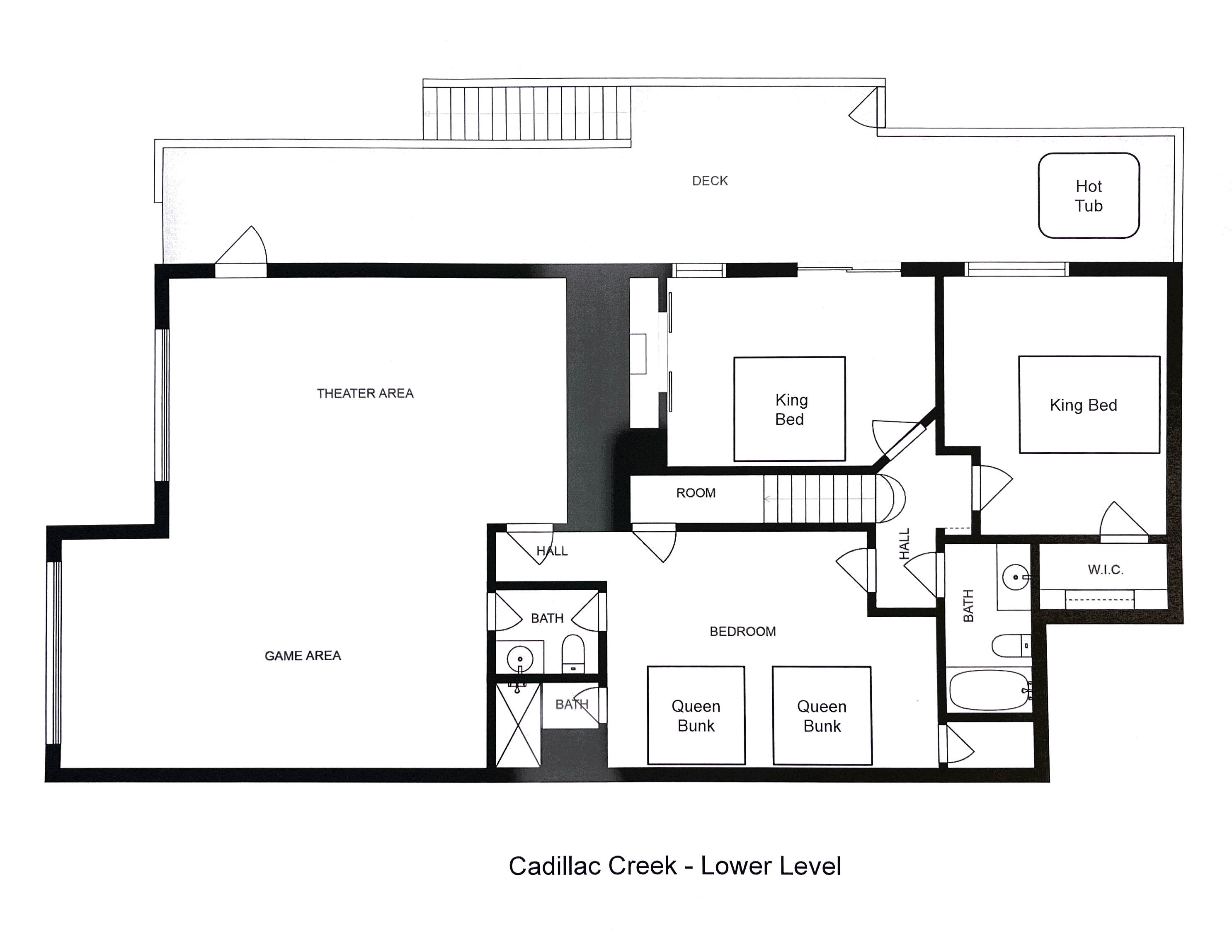 Lower Level Floorplan