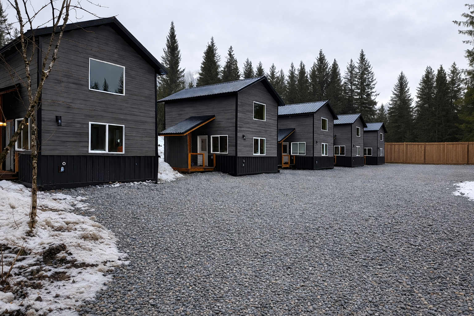 Cabin Exterior - 10 Cabins on Property