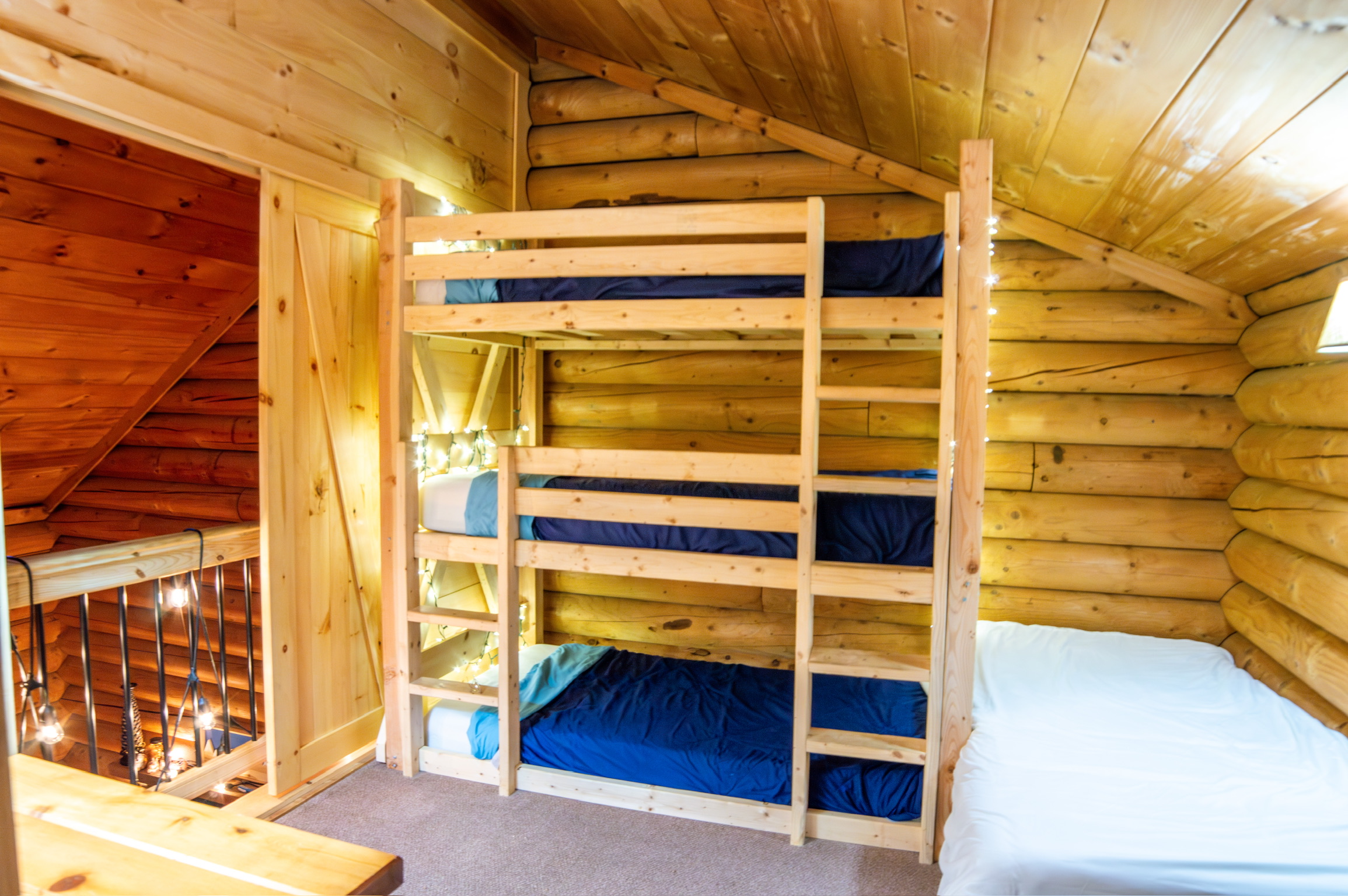 Triple Bunks and a Single in the Loft