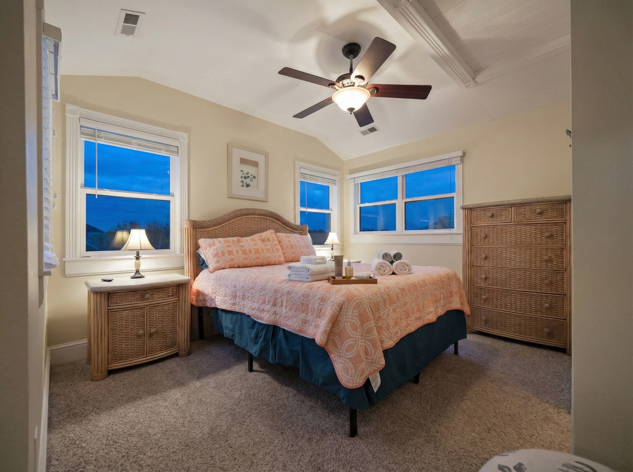 The Hemingway — Ocean-View Bedroom