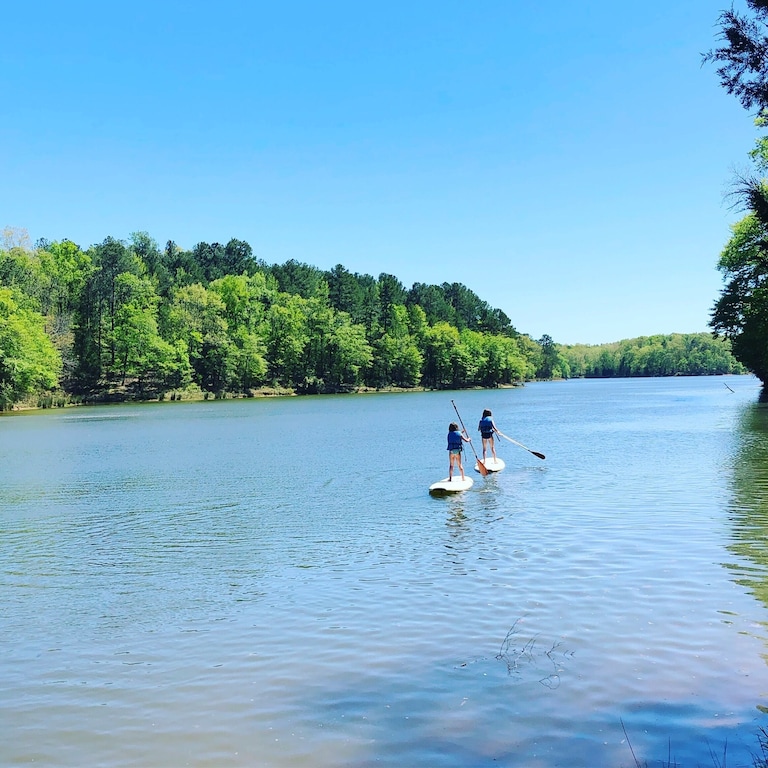 Paddleboards provided