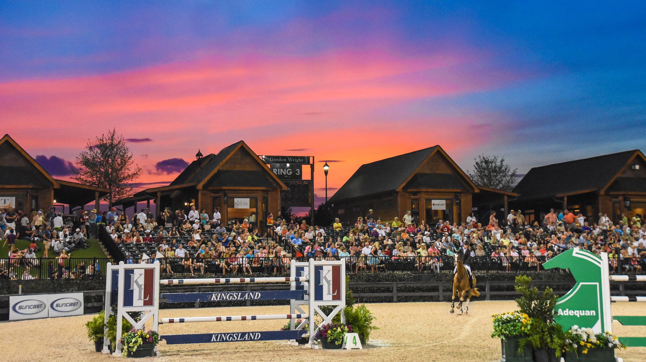 Nearby Tryon Equestrian Center with nightly summer events and concerts