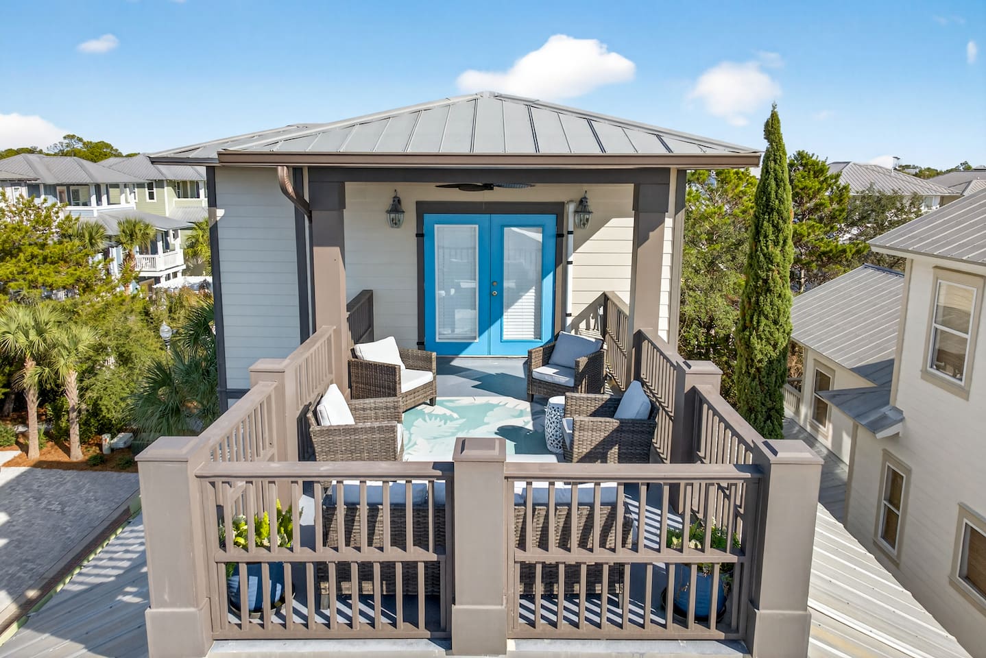 Third floor deck, perfect for lounging around and soaking up the sun