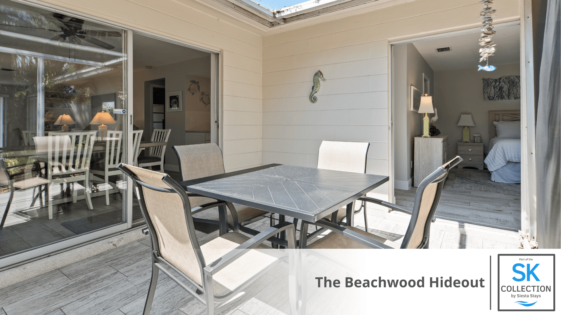 Screened Outdoor Dining Area