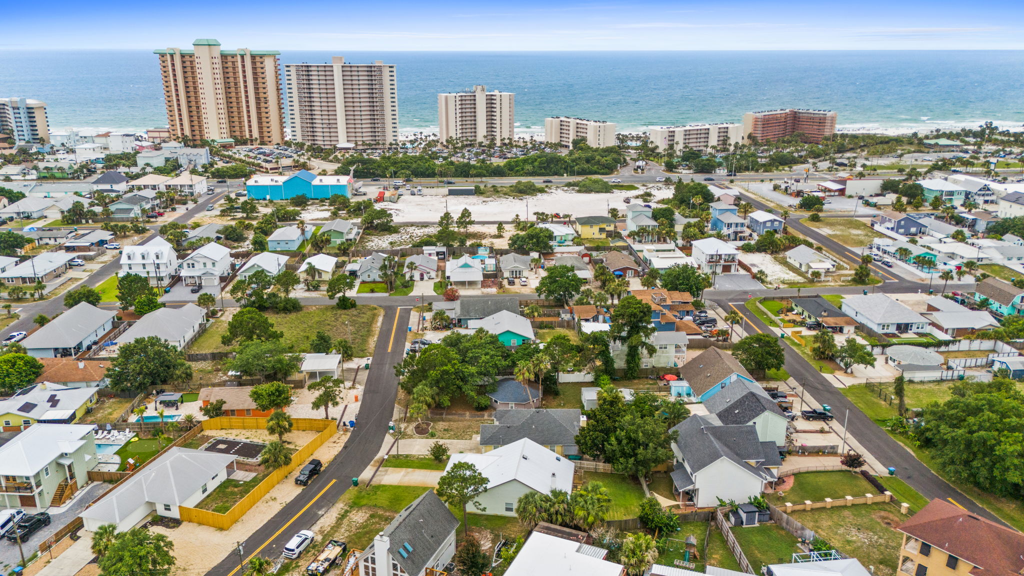 Aerial of House