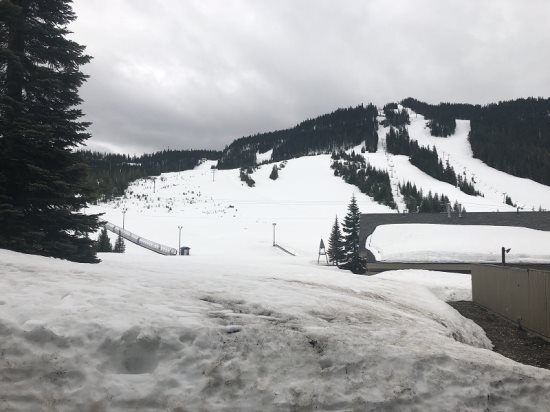 View from outside deck.