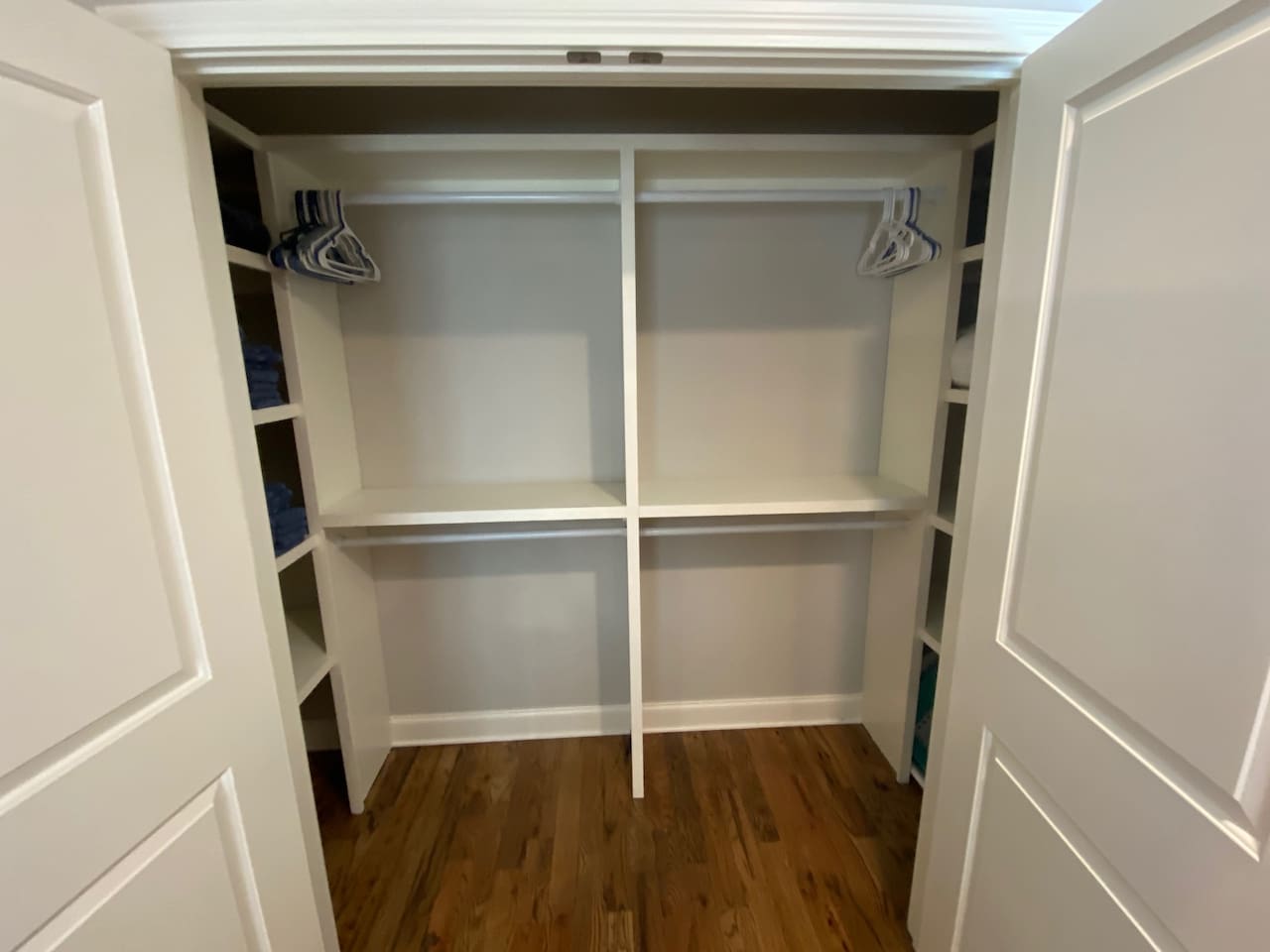 All bedrooms have a large closet for storage and extra towels/blankets/sheets.