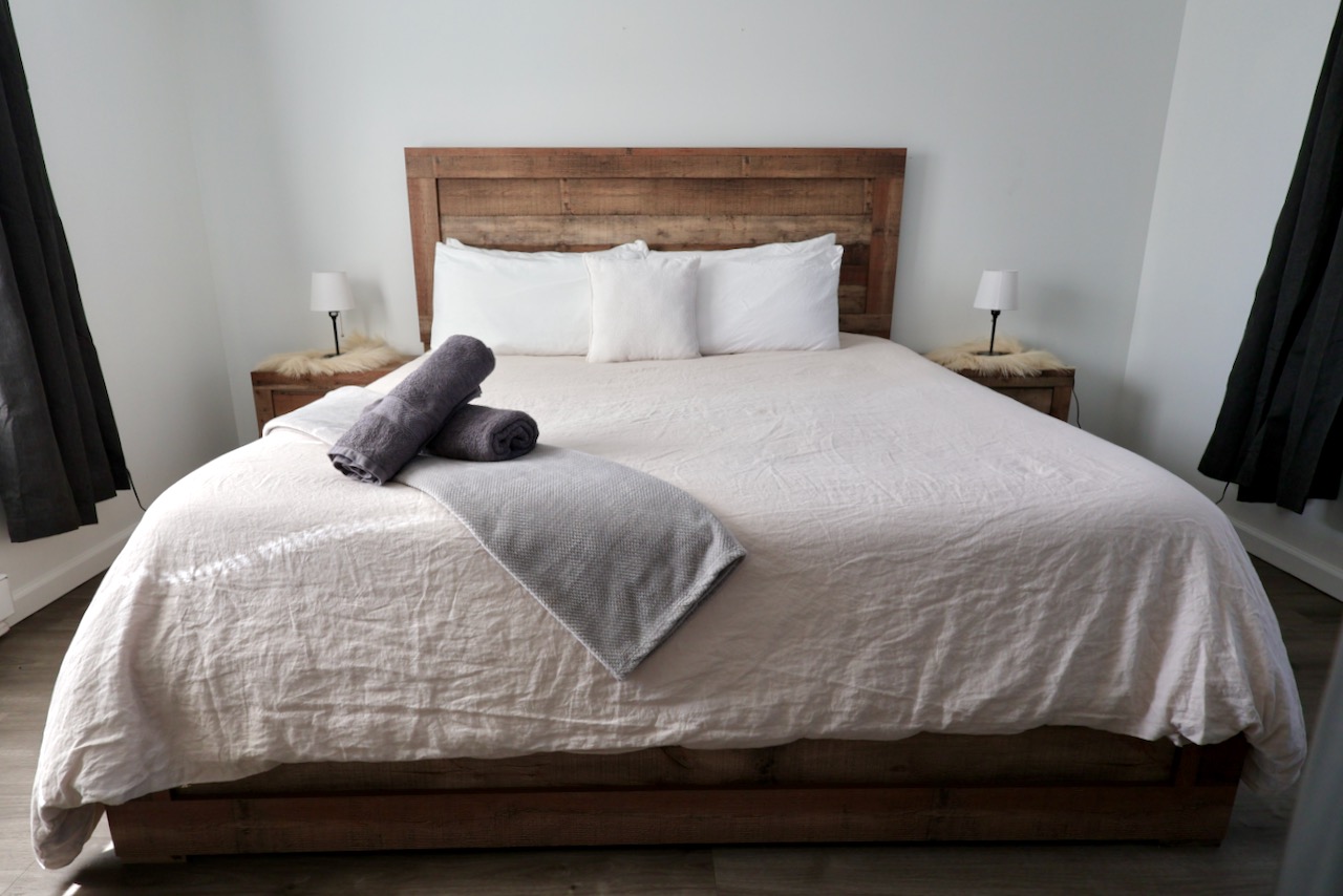 Easy living with a main floor king bedroom