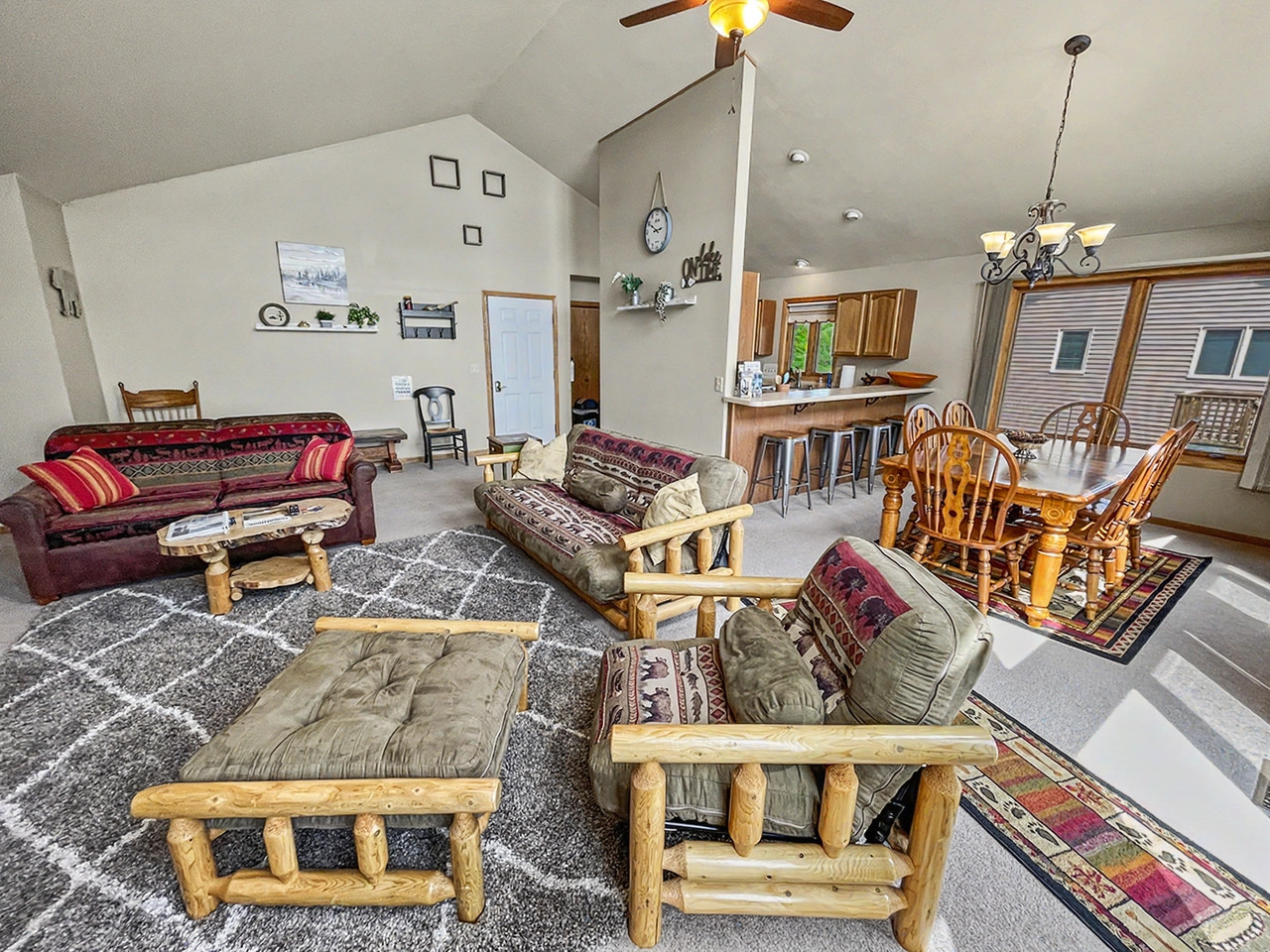 Living Room - Lower Level Seating Area