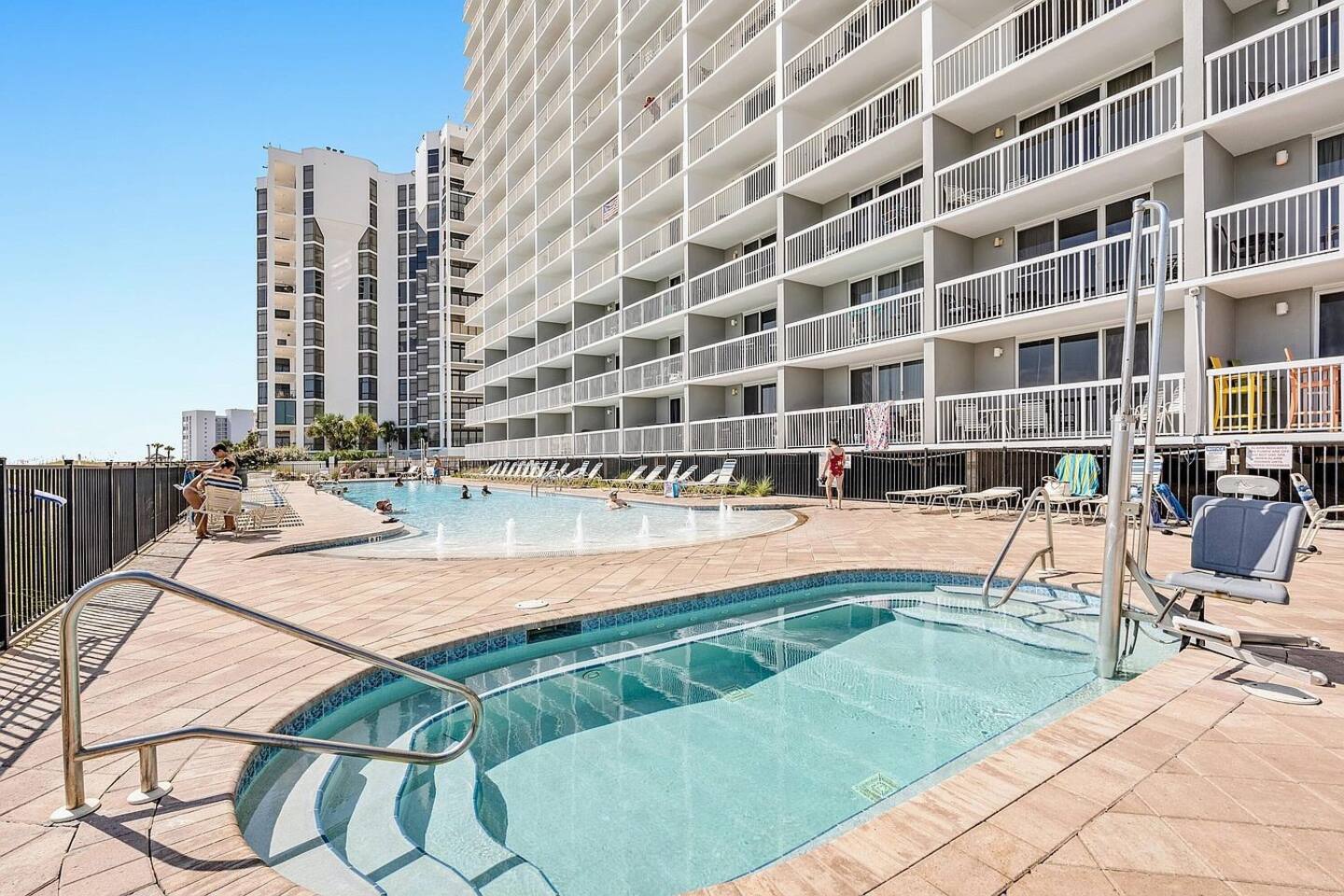 enjoy our new pool... our kid was the first one to swim in it. such a nice memory