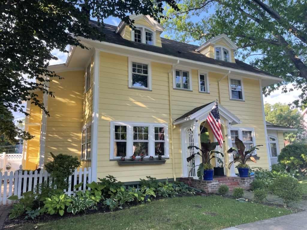 Front of house facing Trafalgar Street