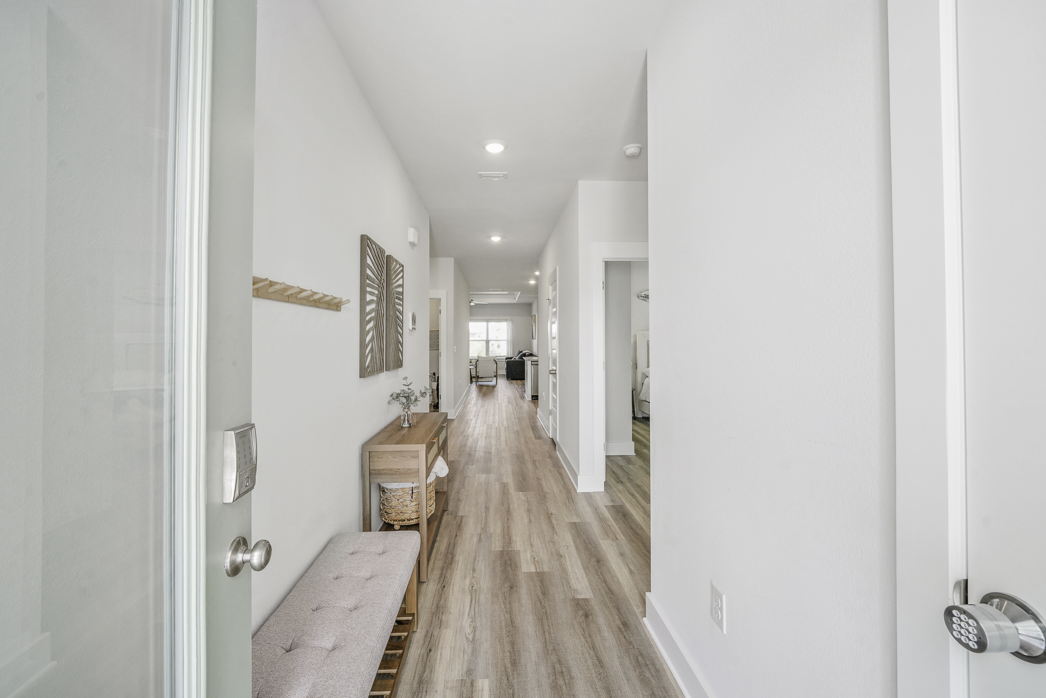 Light-filled entrance perfect for settling in and getting comfortable