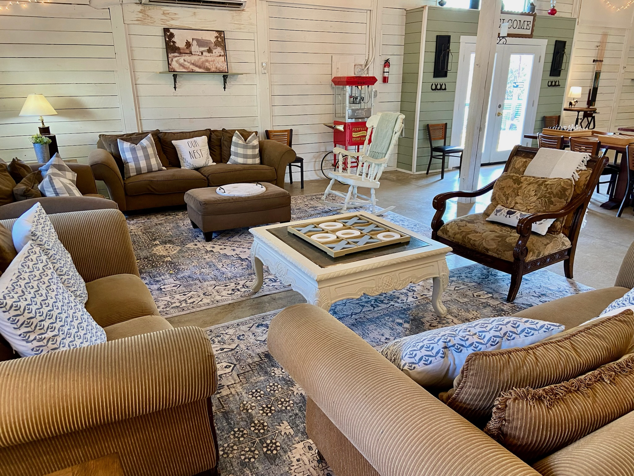 Make some popcorn and just hang out