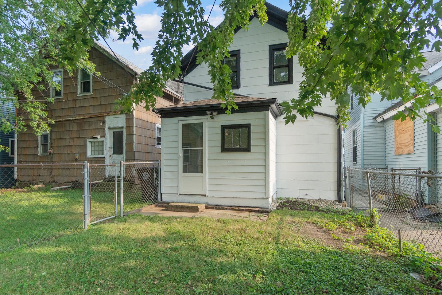 Back Exterior of the house