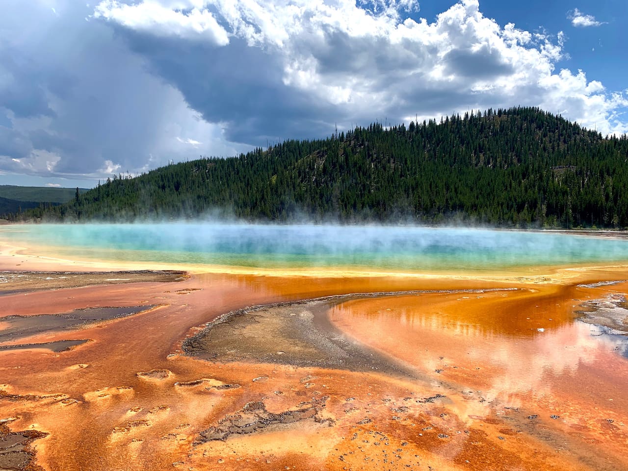 Yellowstone National Park only 30 min drive.