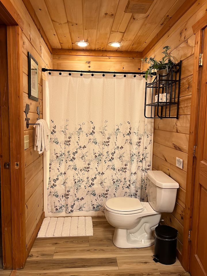 Inviting Bathroom Creates a Serene Space To Refresh & Unwind