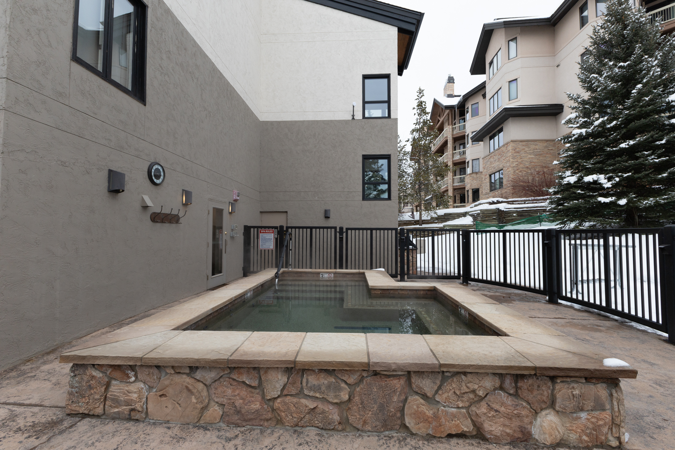 Shared Hot Tub