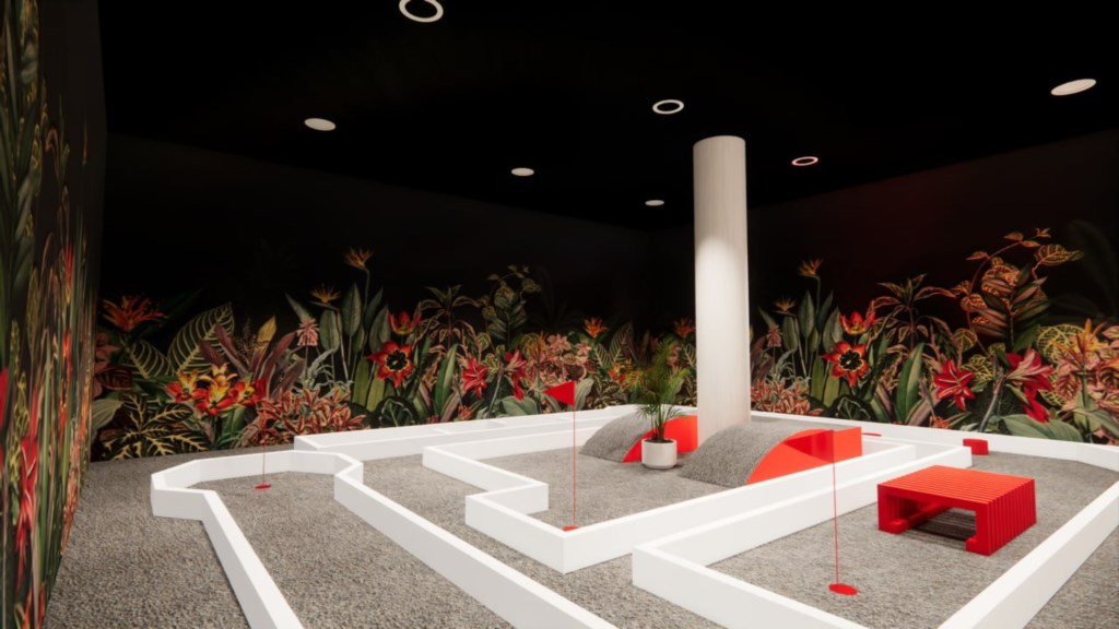 Coming March 2026 – Immersive indoor putt-putt course