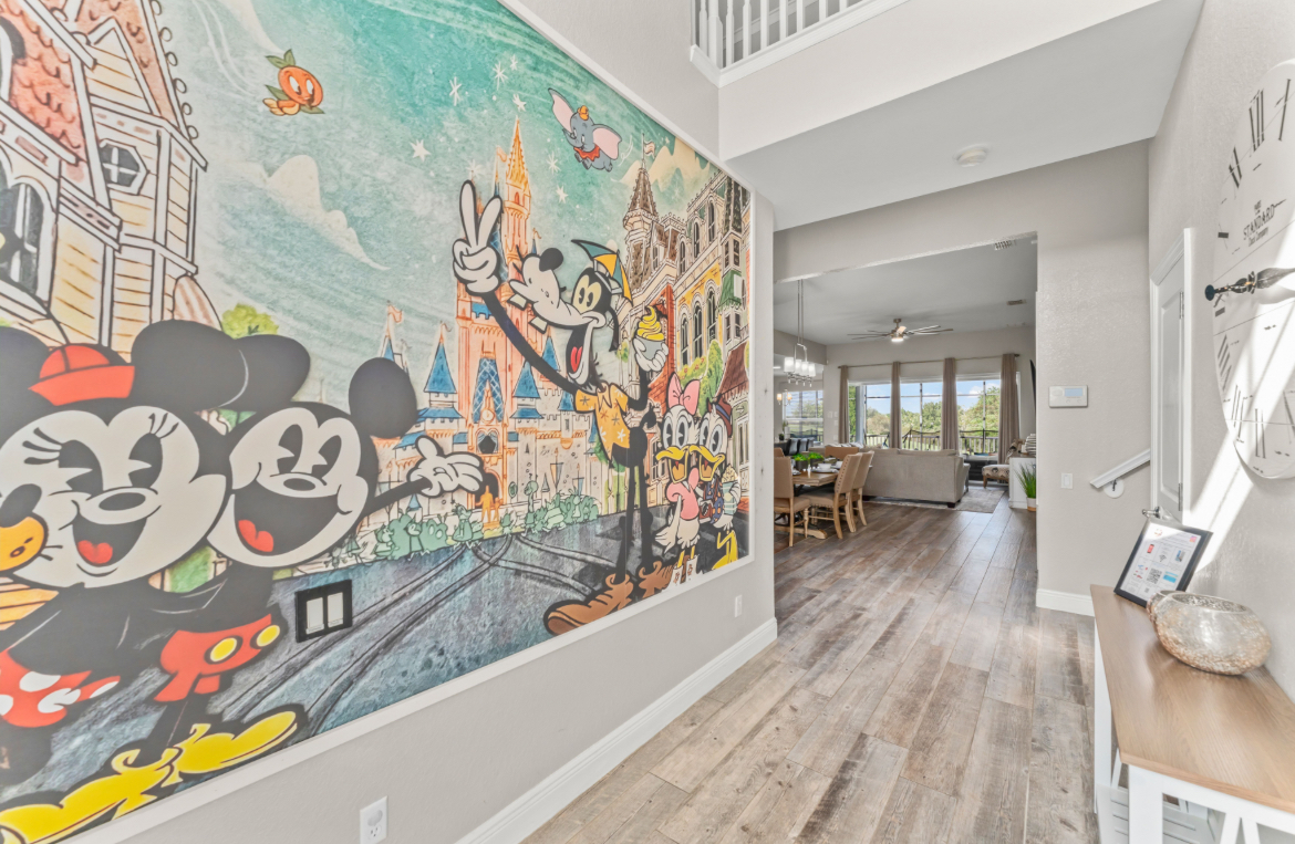 Entry Way Selfie Wall