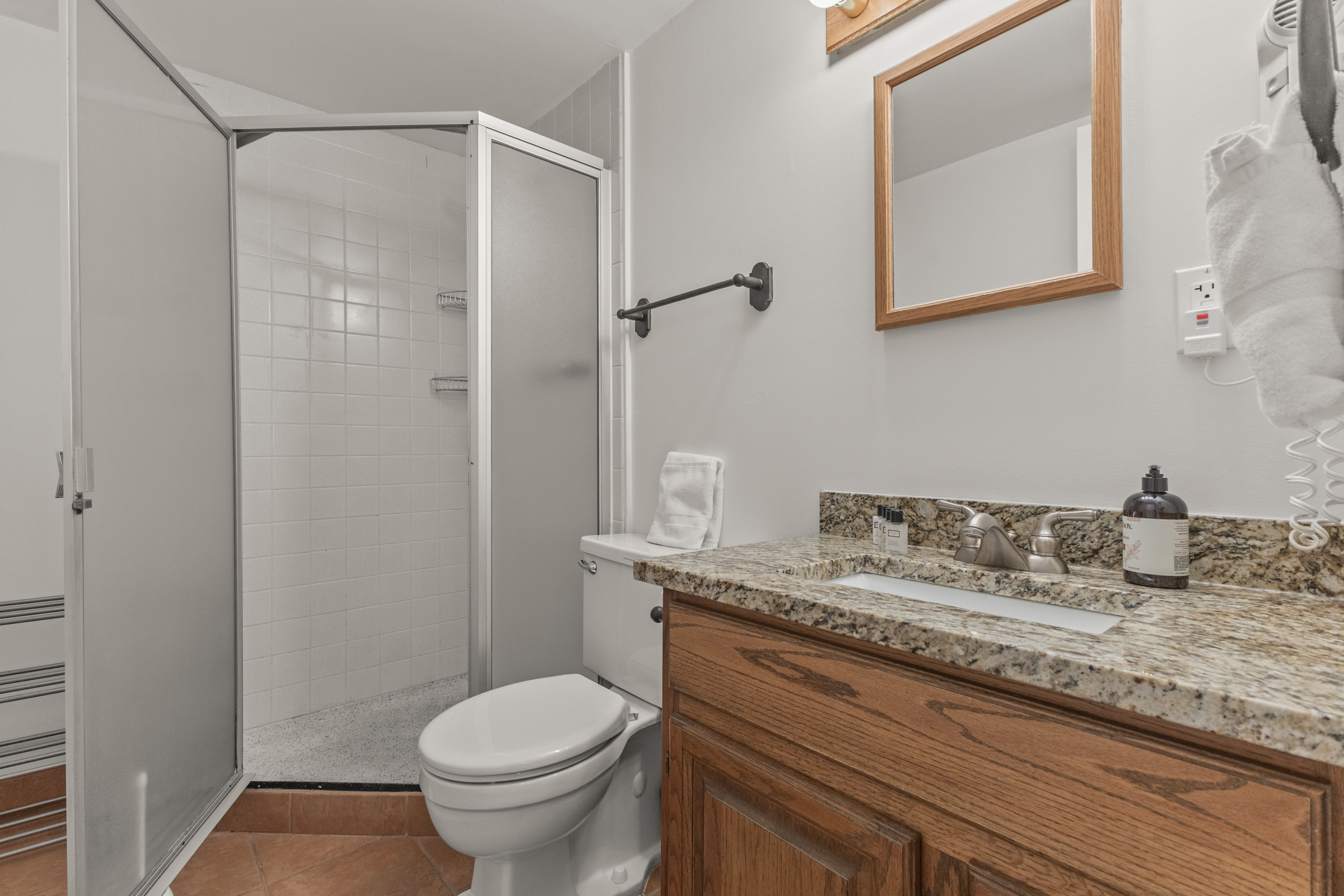 Ensuite Bathroom 1 | Stand Alone Shower | Sink