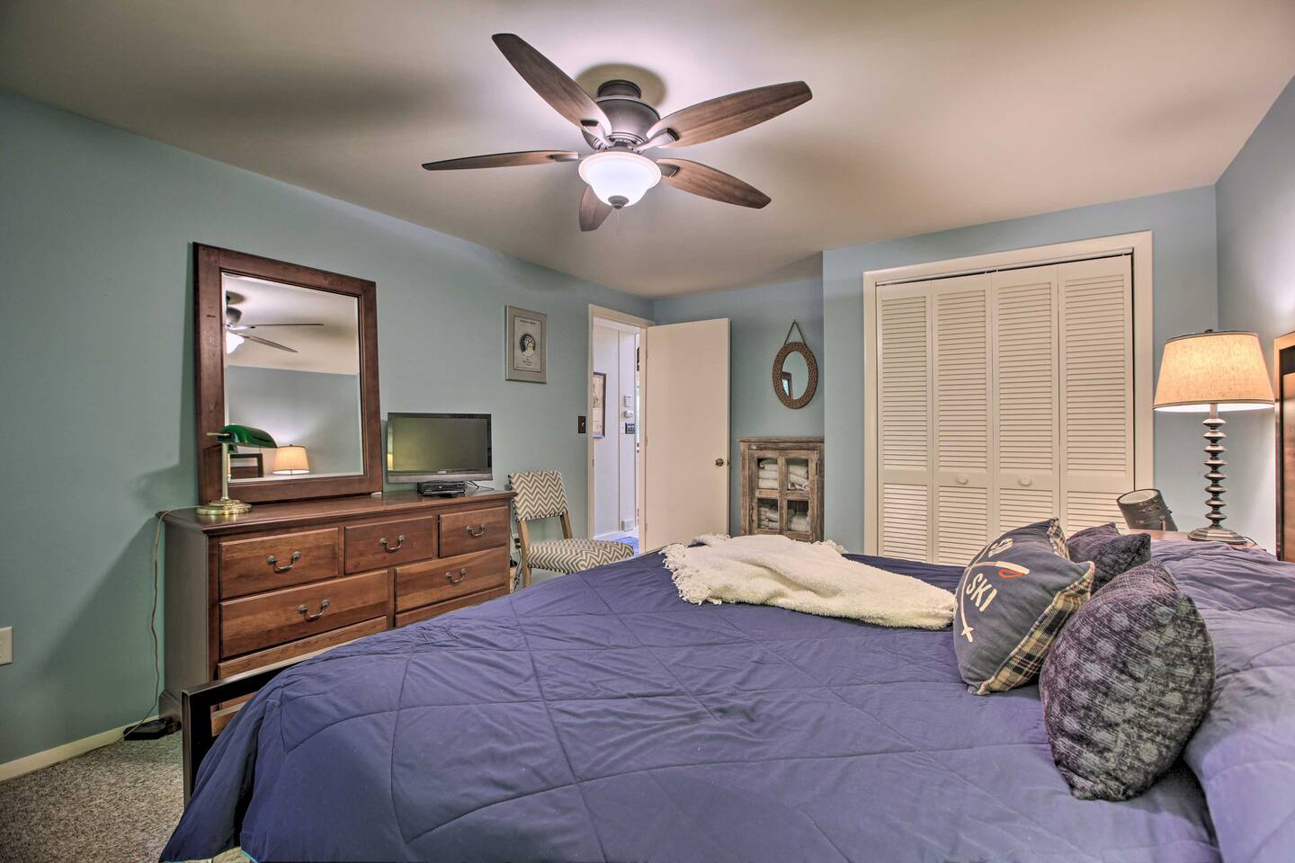 another angle of the master bedroom