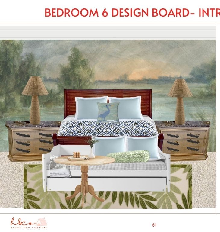 Upstairs Primary King Suite – The Intracoastal: Spacious king retreat with private coffee bar, cozy electric fireplace, and a 55” smart TV. Step onto the upper-level deck for amazing beach views—or stay tucked in and watch the sunrise over the water!