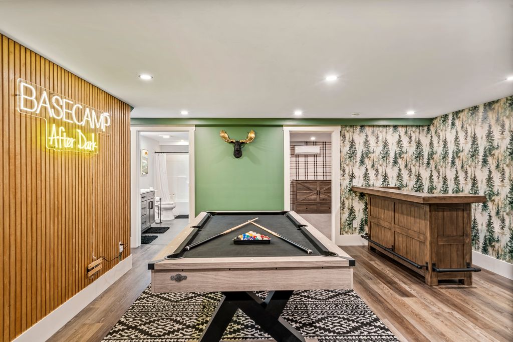 Pool table battles, arcade nostalgia, and pop-a-shot showdowns — this is where memories are made long after the mountain goes quiet.