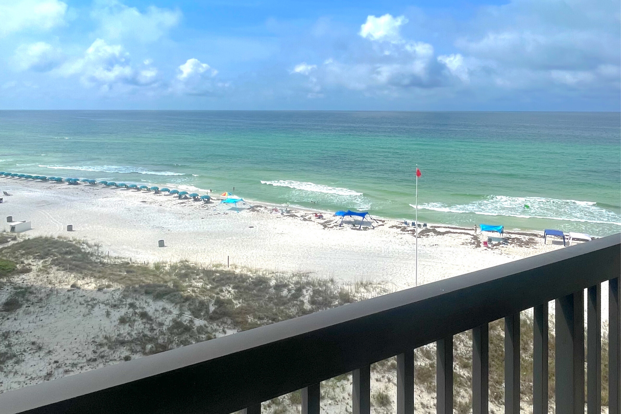 View from the balcony