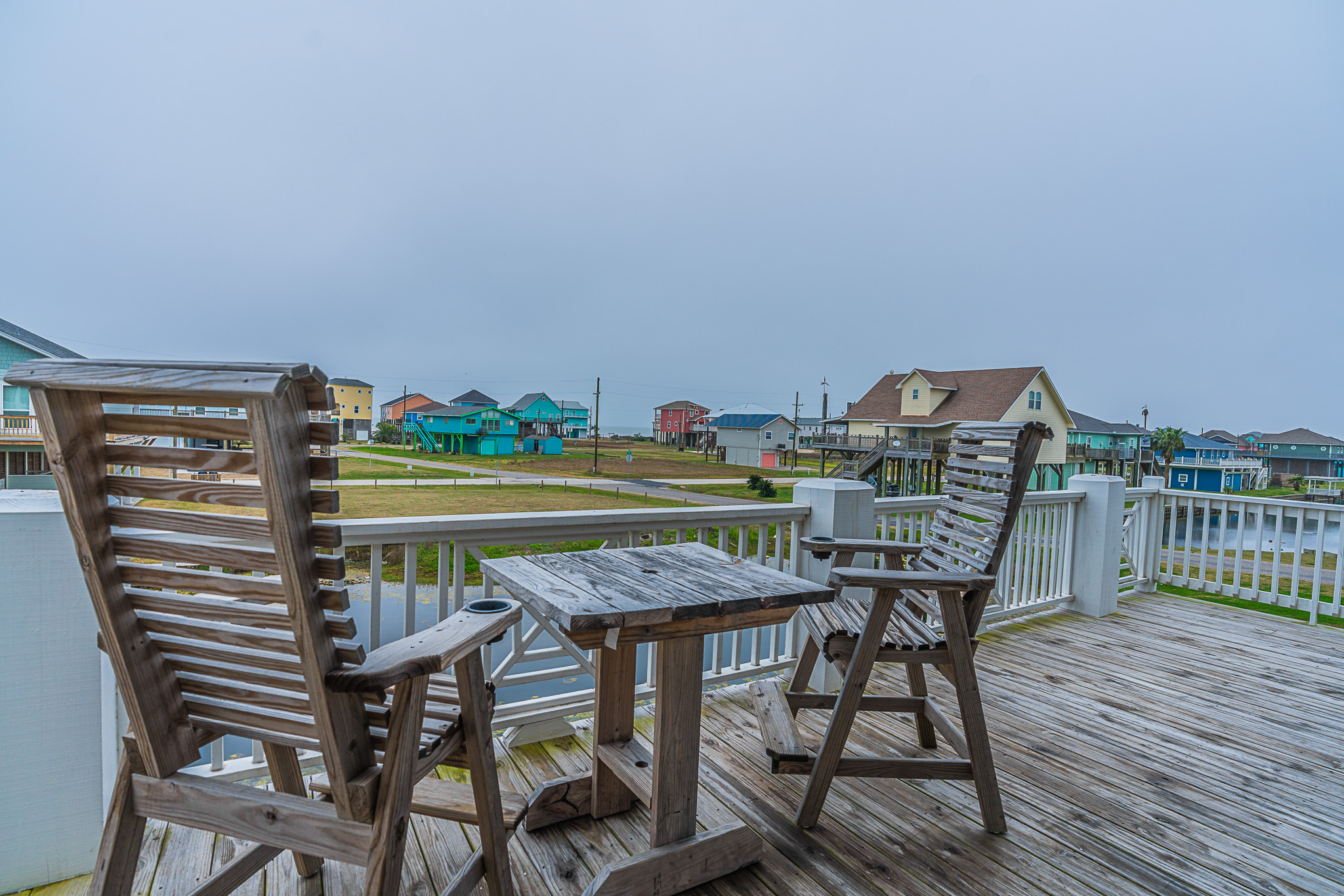 Feel the gulf breeze while taking in the ocean view.