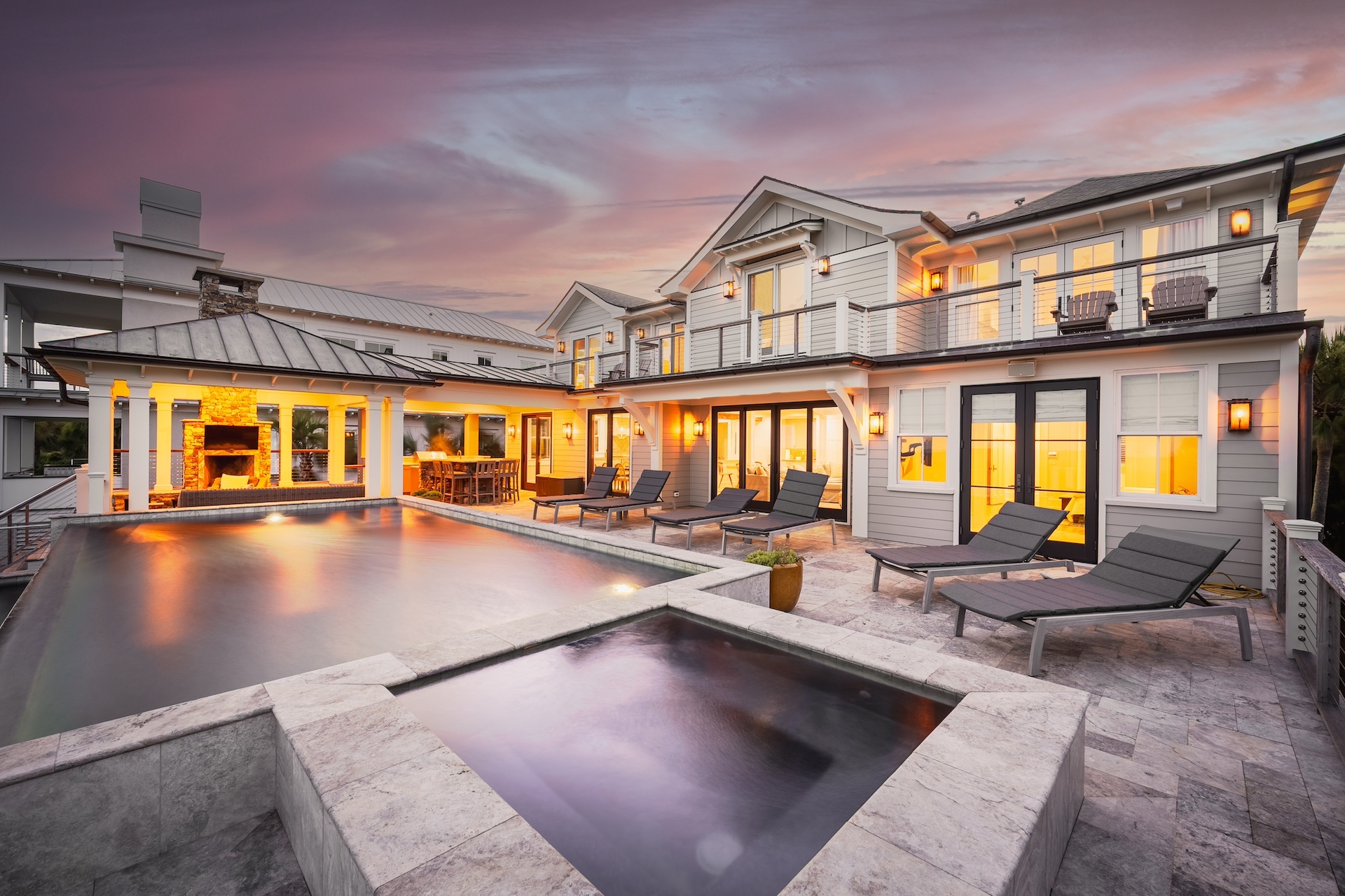 Infinity Pool Overlooking Ocean | Beach Shelter | 3708 Palm Blvd | Isle of Palms, SC | IOP Escapes