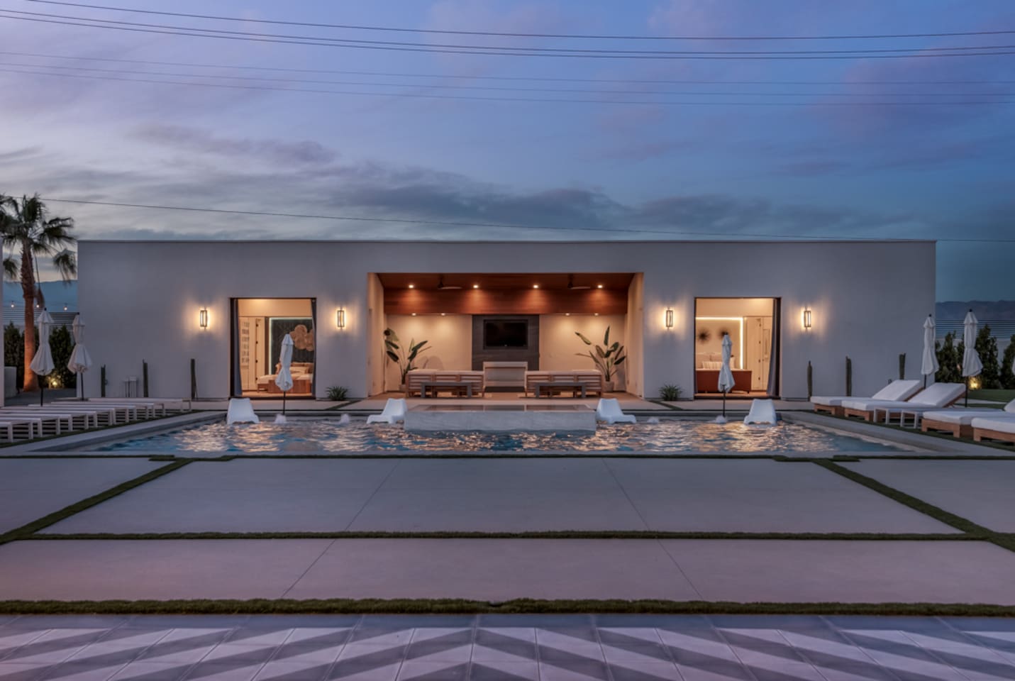 Guest House and Pool