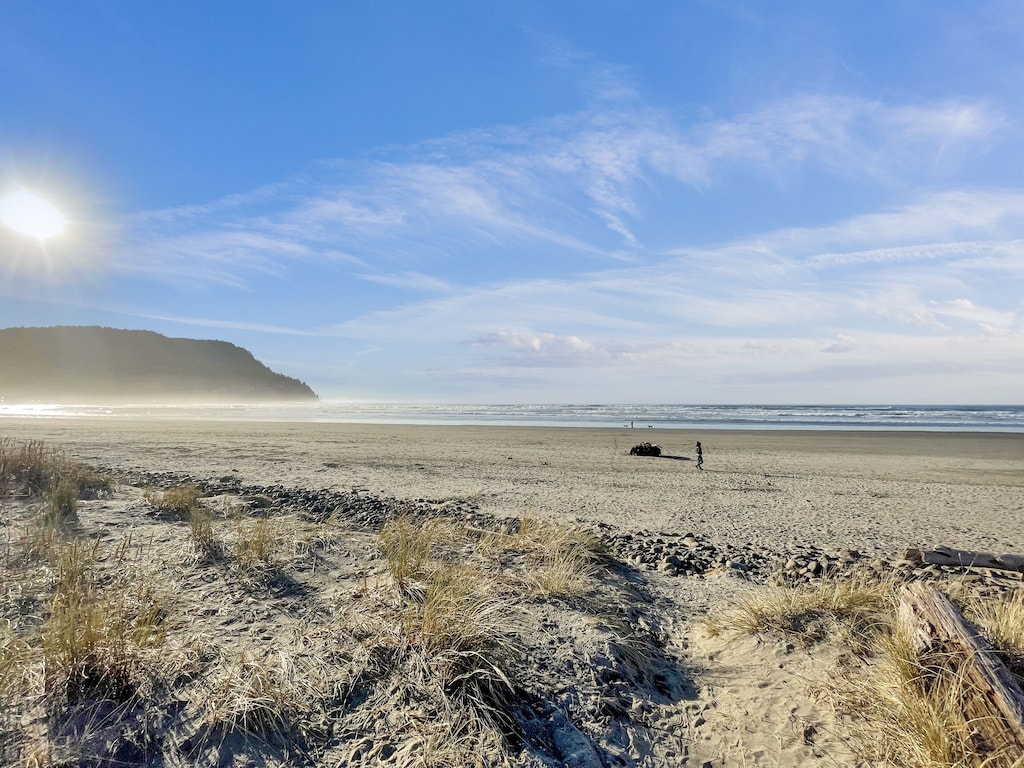 Tillamook Head and the beach less than 50 yards right out our back door.