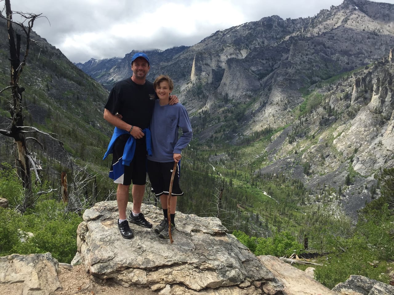 Hike up Mill Creek to west of house