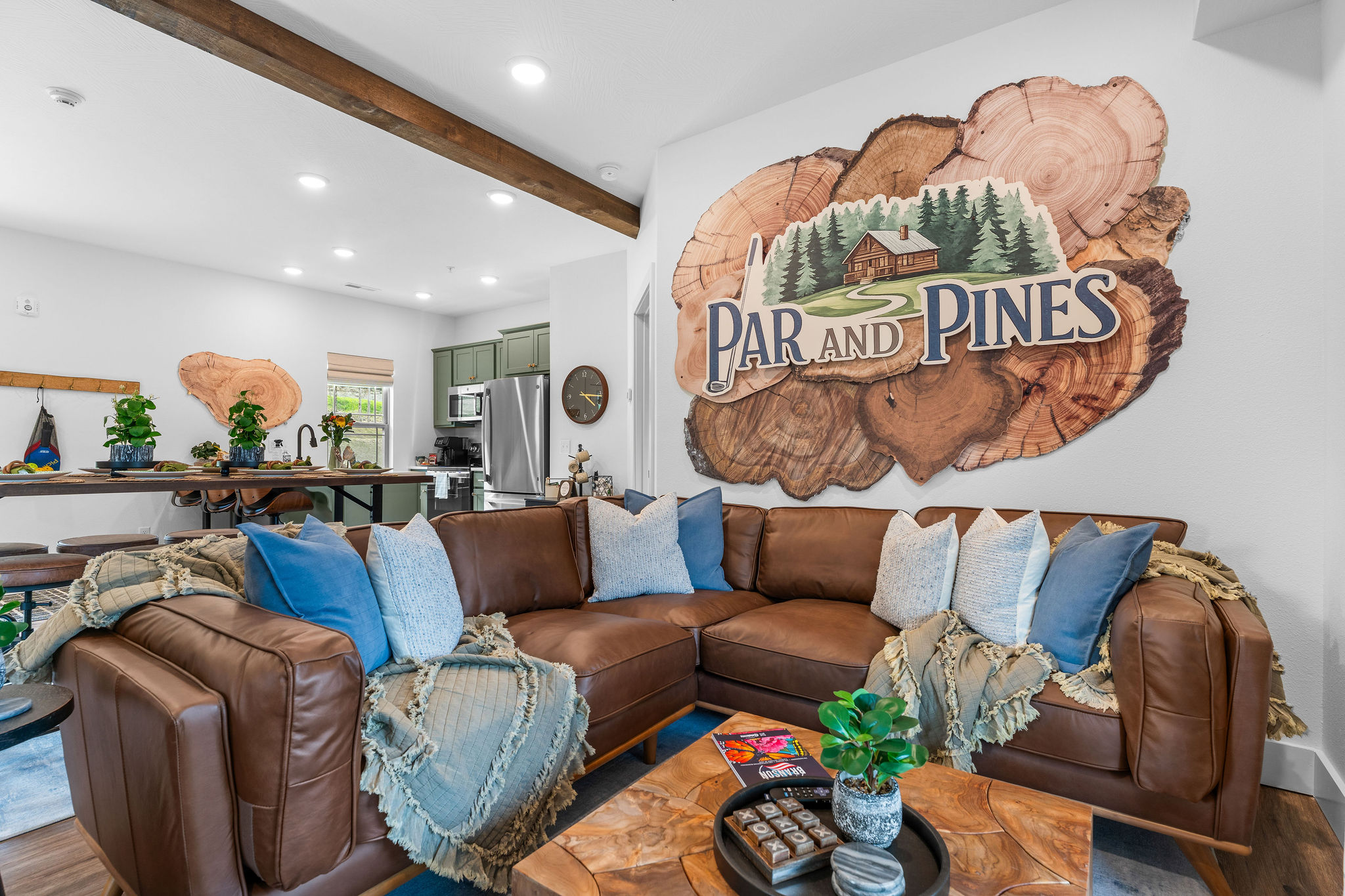 Plenty of comfortable seating for gathering and telling stories of all your Branson adventures!