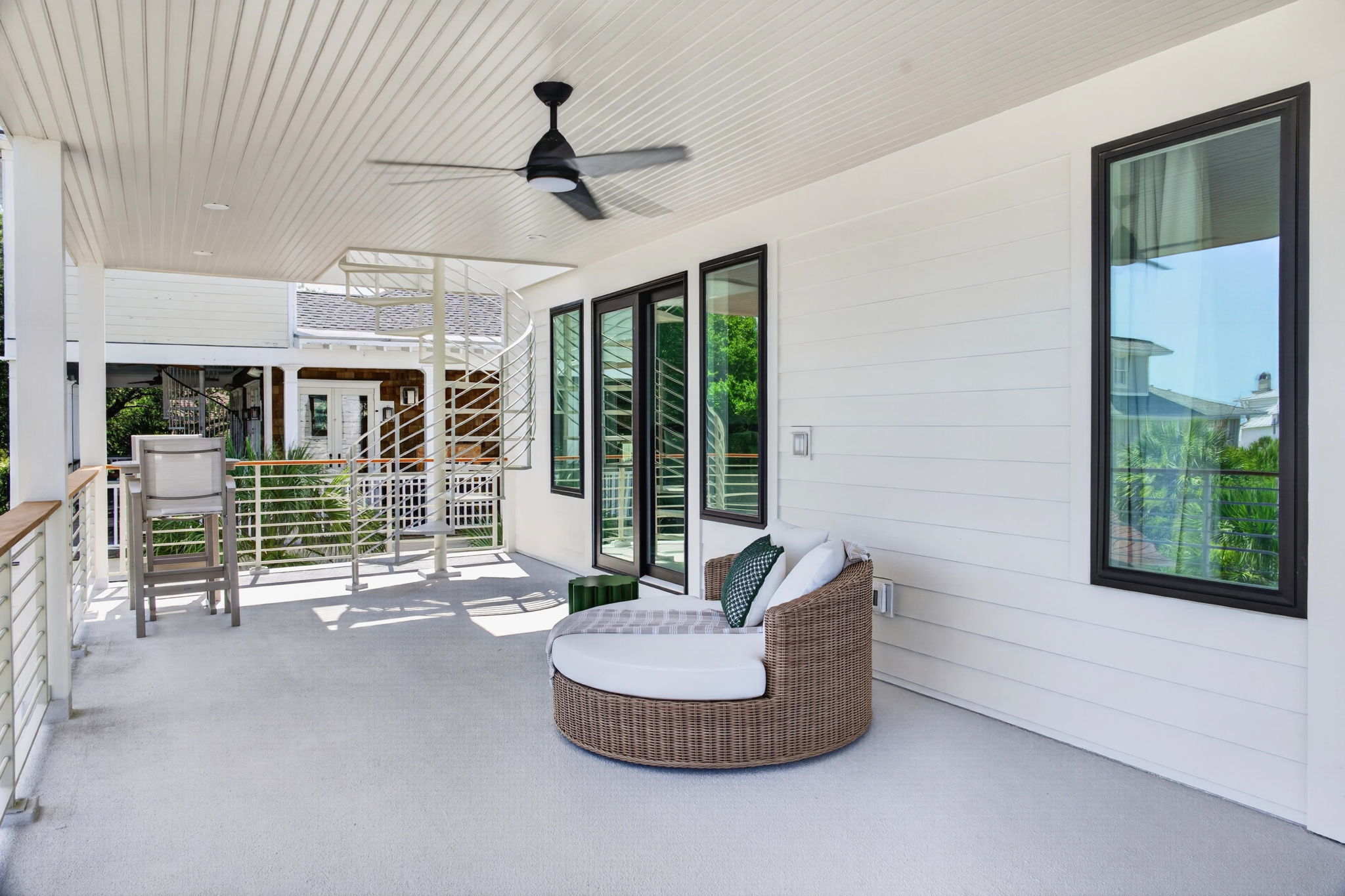 2nd Floor Deck | Tahanan Palms | 3 38th Ave | IOP Escapes