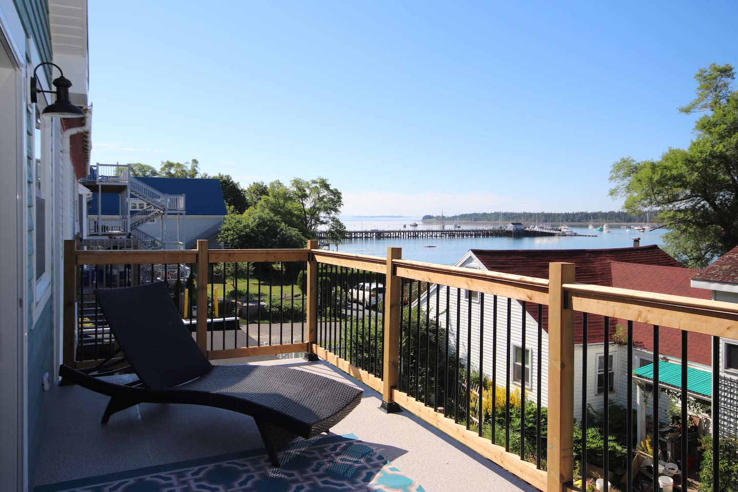 View from top deck off master suite