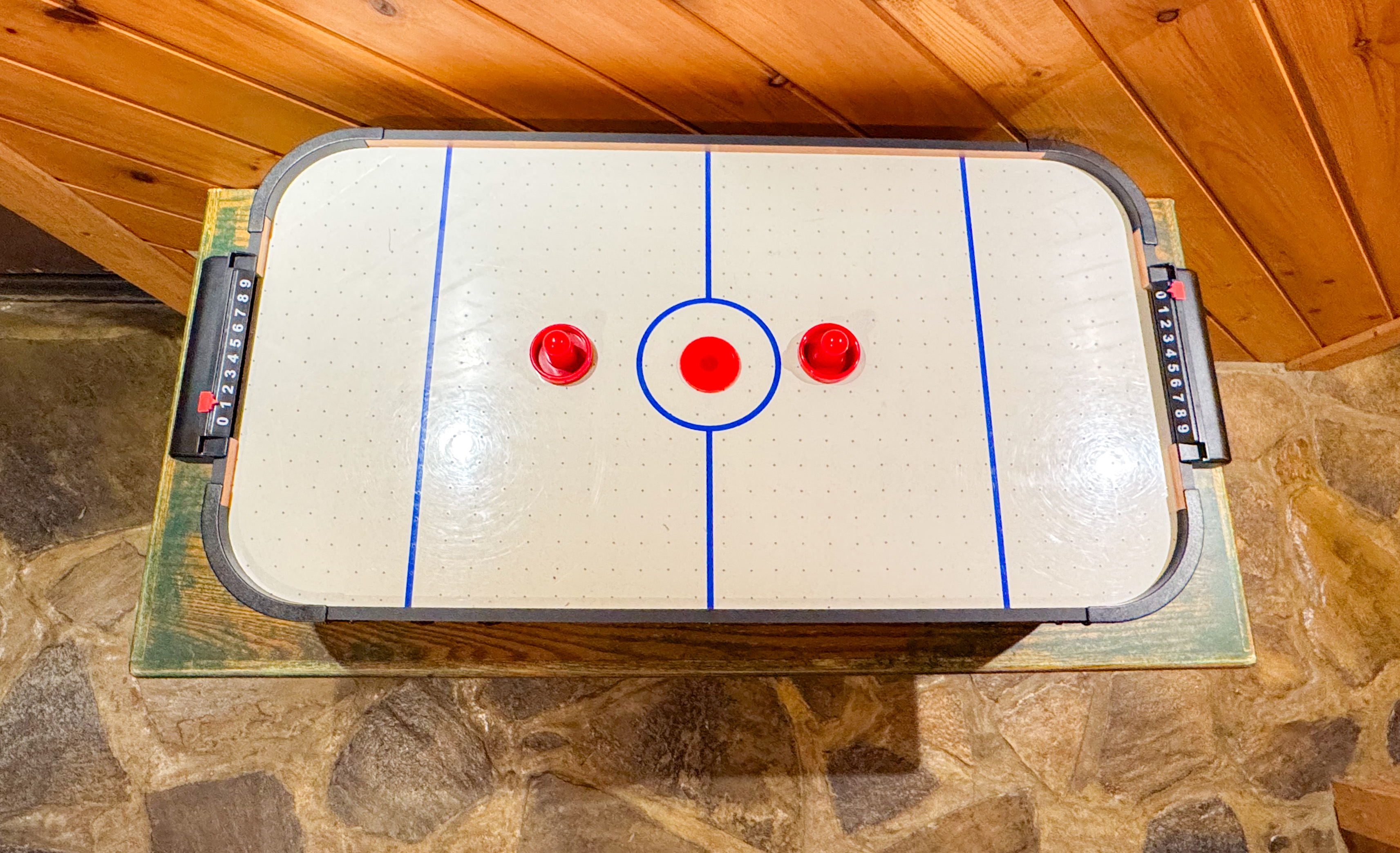 tabletop Air Hockey for all to enjoy!