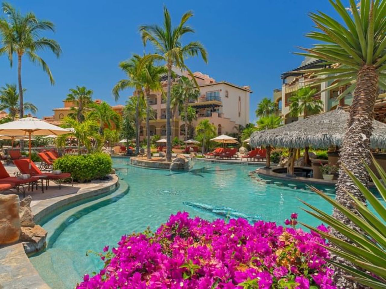 Pools and Beach at Hacienda Del Mar Cabo, Vacation Travel Exclusives