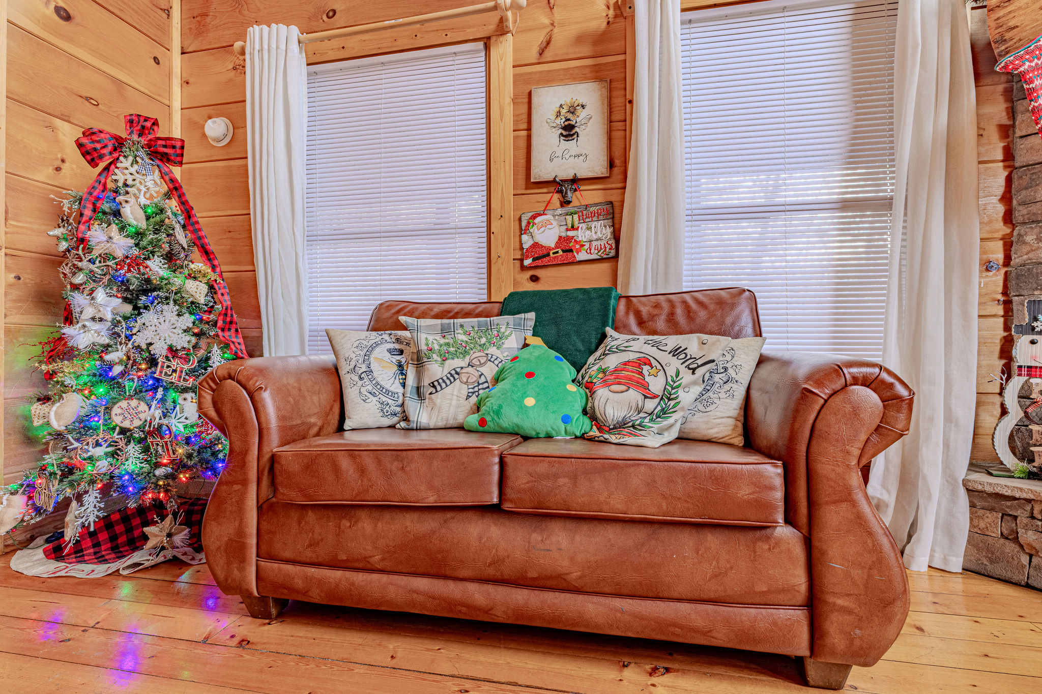 Christmas feels extra special when it’s spent at Honey Bee Holler