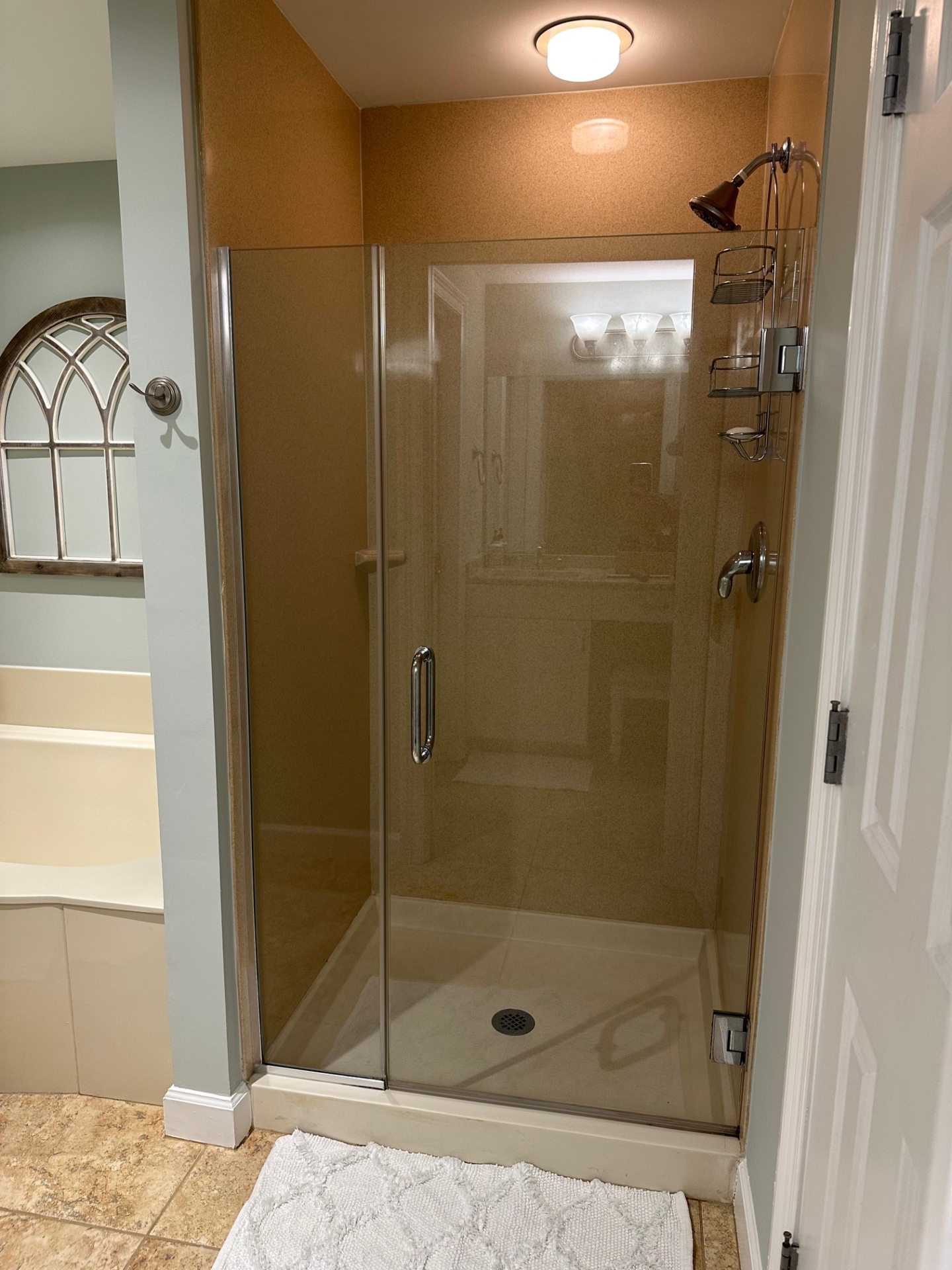 Master walk in shower