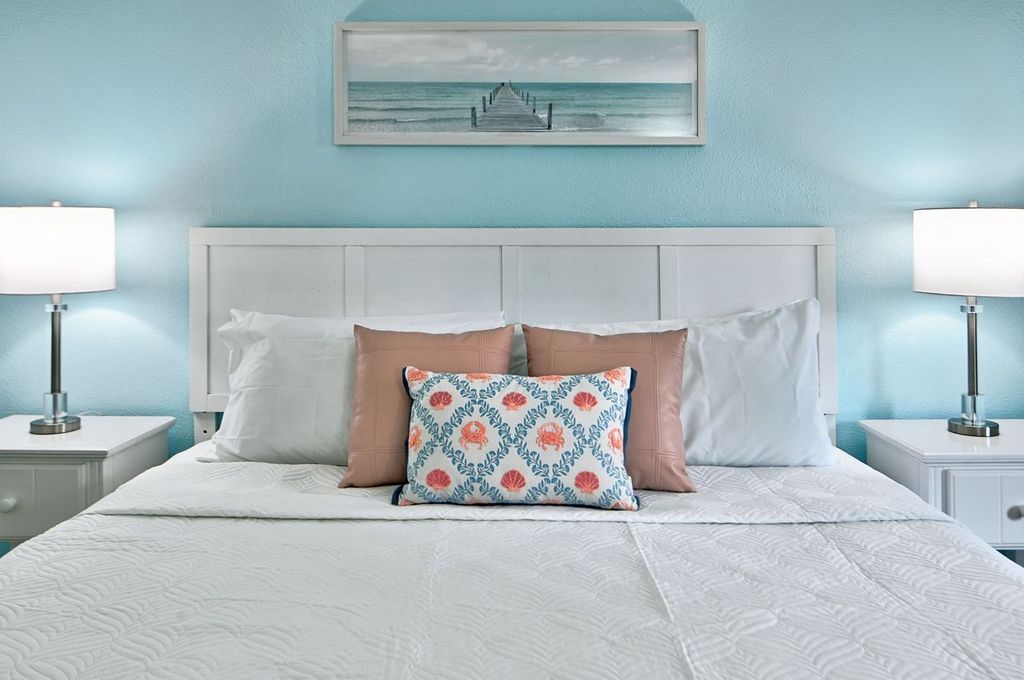 Peaceful retreat for a perfect night's sleep.