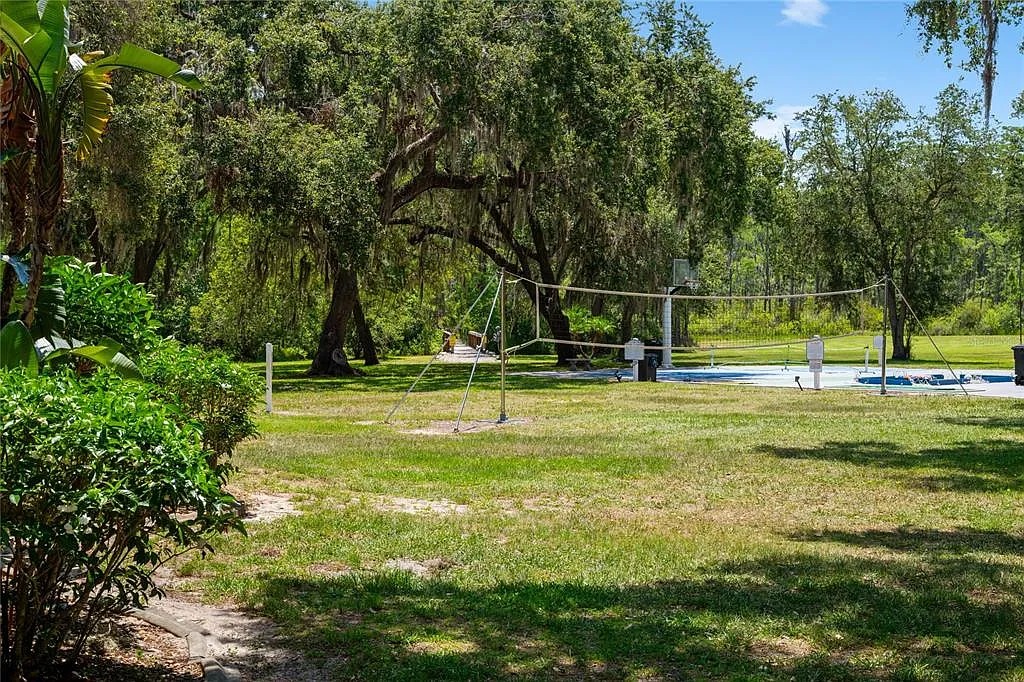Enjoy a friendly match on our outdoor volleyball court