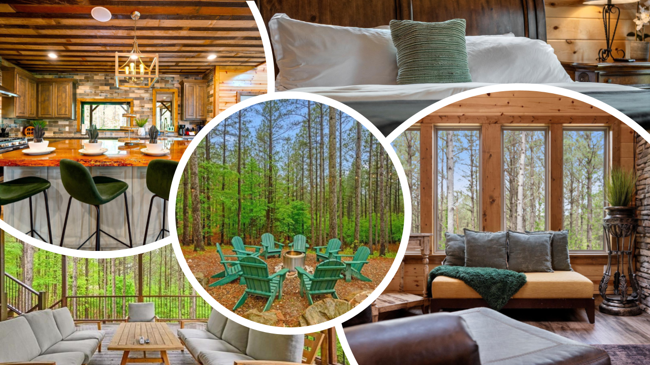 The Nomi Lodge is your quintessential Broken Bow memory maker - whether you're visiting Hochatown in the warm months or the cooler ones, we just know you and your family will love it here. Thi